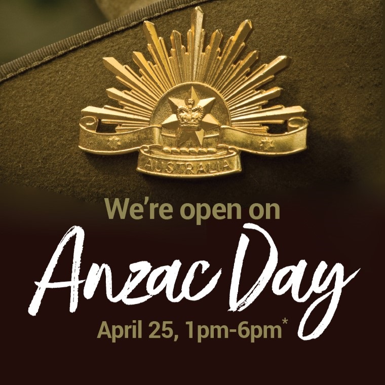 Trading Hours – Anzac Day