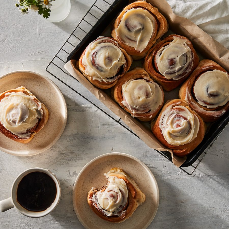 BAKERS DELIGHT – New Sticky Cinnamon Scroll!