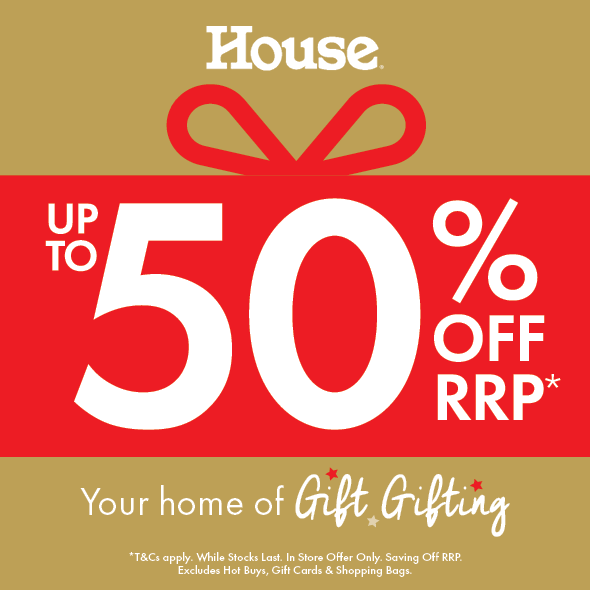 Christmas Sale at HOUSE
