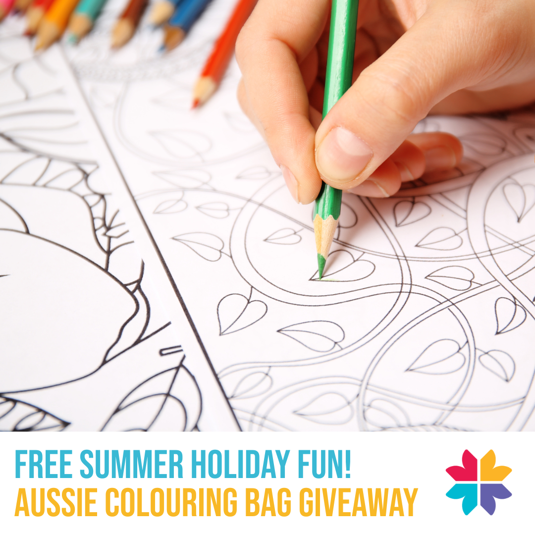 Aussie Colouring Bag Giveaway