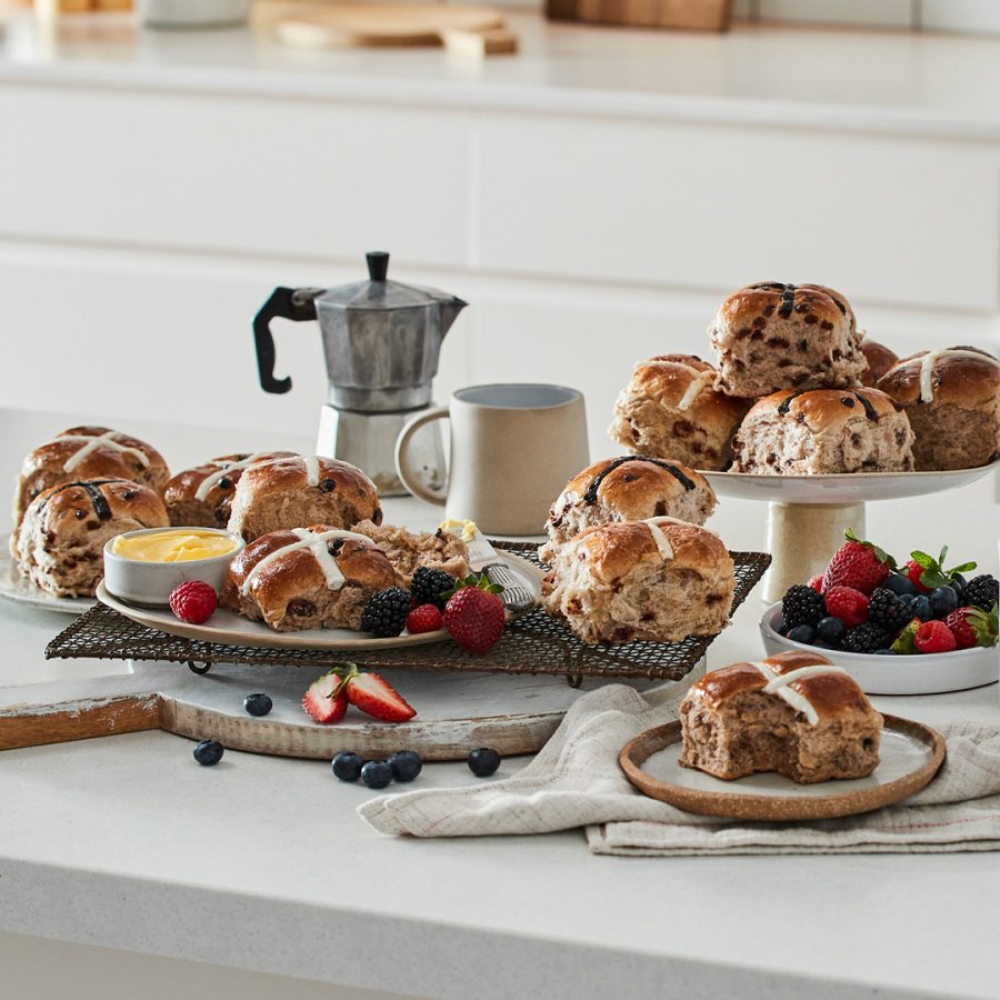Bakers Delight Hot Cross Buns