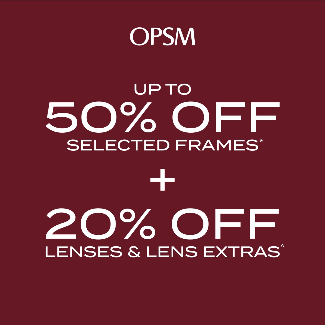 OPSM – Campaign 1202 – Shop OPSM Mid-Year Sale – EN – Image Set 1 – 1080×1080