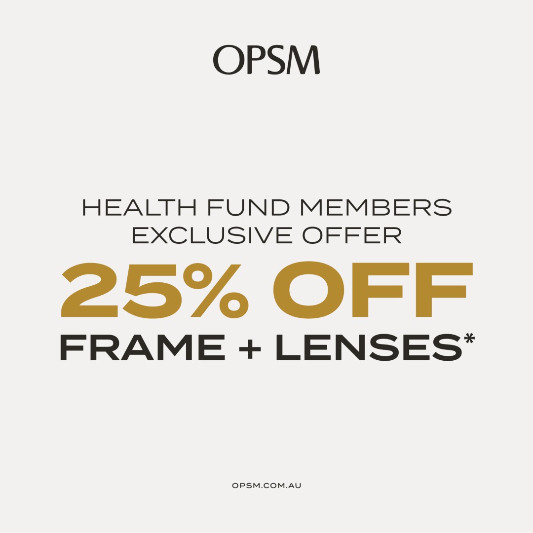 OPSM – Campaign 1213 – Calling all Health Fund Members – EN – Image Set 1 – 1080×1080